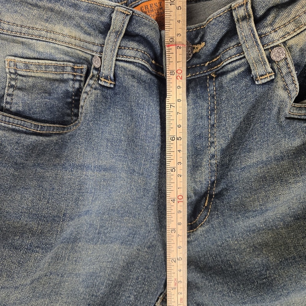 Crest Vintage Y2K Low-Rise Jeans 2nd Pair (we have two) | Women's Size 11 - Picture 6 of 11